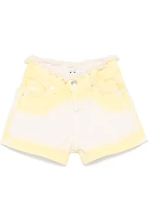 Msgm Jeans-Shorts mit Airbrushed-Effekt