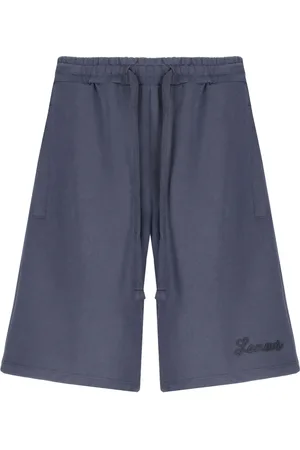 LANEUS Joggingshorts mit Logo-Stickerei