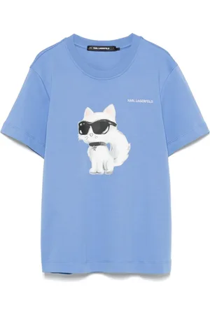 Karl Lagerfeld T-Shirt mit Choupette-Print
