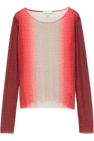 Patrizia Pepe T-Shirt mit Strassverzierung