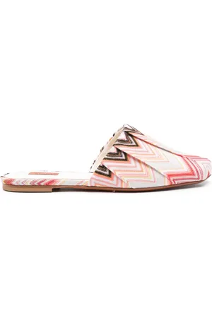 Missoni Slipper mit Zickzackmuster