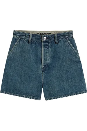 Jil Sander Jeans-Shorts mit hohem Bund