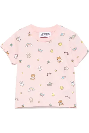 Moschino T-Shirt mit Teddy-Print