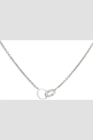 Cartier 1990s pre-owned 18kt Love Weißgoldhalskette