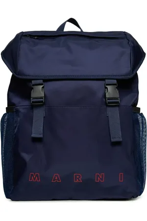 Marni Rucksack mit Logo-Print