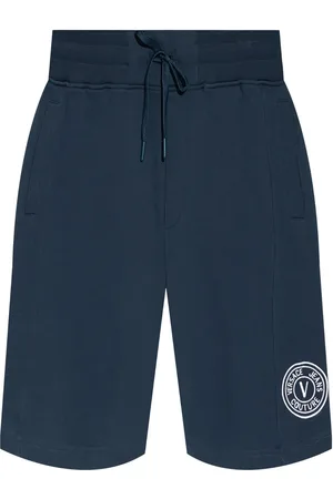 VERSACE Joggingshorts mit Logo-Stickerei
