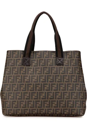 Fendi 2000-2010 Zucca Spalmati Tote Bag