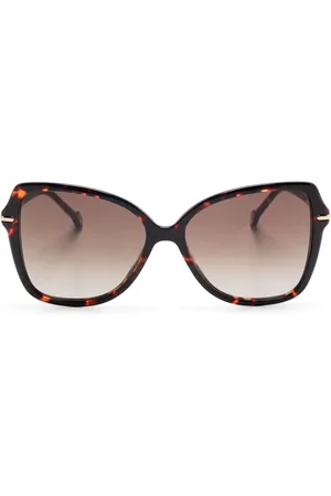 Carolina Herrera Sonnenbrille mit Oversized-Gestell