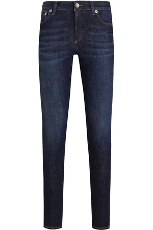 Dolce & Gabbana Jeans mit Logo-Schild
