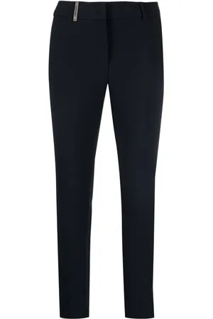 PESERICO SIGN Schmale Cropped-Hose