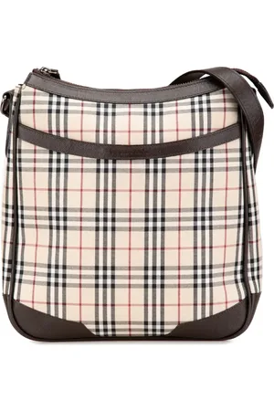 Burberry 2000-2017 House Check Canvas Umhängetasche