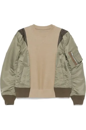 SACAI Sweatshirt mit Einsatz