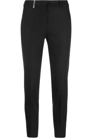 PESERICO SIGN Schmale Cropped-Hose