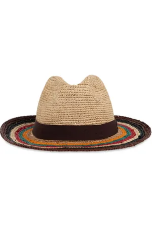 Paul Smith Sonnenhut aus Stroh