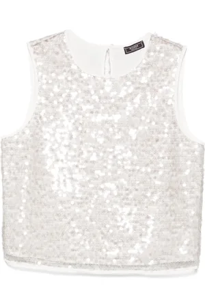PESERICO SIGN Tanktop mit Pailletten