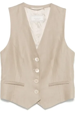 PESERICO SIGN Weste aus Twill