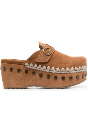 Mou Clogs mit hohem Absatz