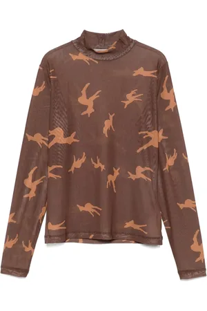 Vivienne Westwood T-Shirt mit Reh-Print