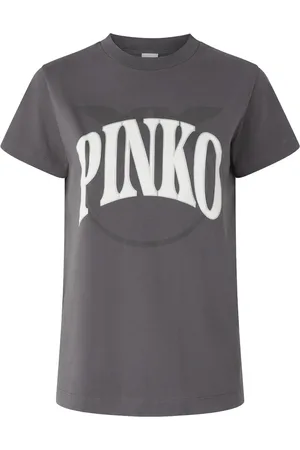 Pinko Logo and Birds T-Shirt