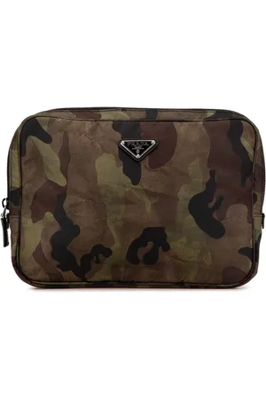 Prada 2013-2024 Tessuto Camouflage-Clutch