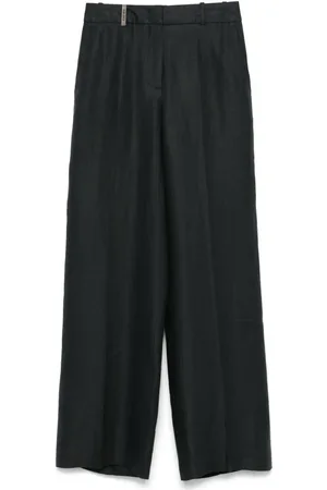 PESERICO SIGN Leinenhose mit geradem Bein