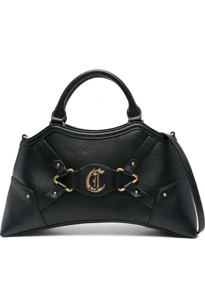 Roberto Cavalli Handtasche mit Logo-Schild