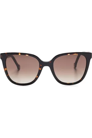Carolina Herrera Sonnenbrille im Butterfly-Design