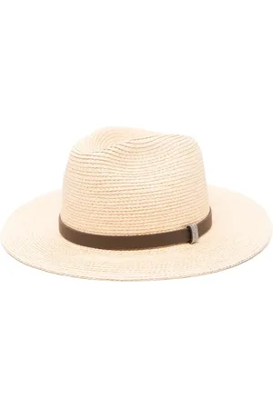 PESERICO SIGN Fedora mit Lederriemen
