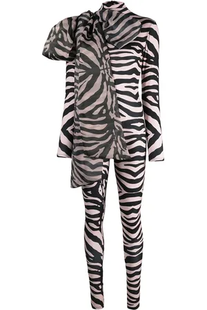 Atu Body Couture Body mit Zebra-Print