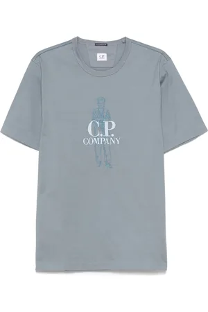 C.P. Company T-Shirt mit British Sailor-Stickerei