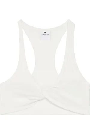Courrèges Oberteil mit Twist-Detail