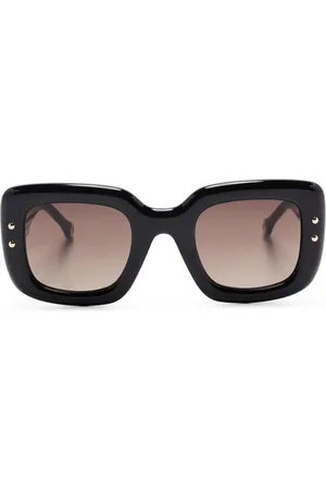 Carolina Herrera Sonnenbrille mit eckigem Gestell