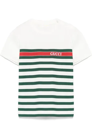 Gucci T-Shirt mit Web-Detail