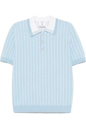 Casablanca Poloshirt mit Monogramm