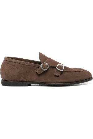 CENERE GB Monk-Schuhe aus Wildleder