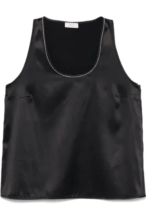 PESERICO SIGN Ball Tanktop mit Kettendetail