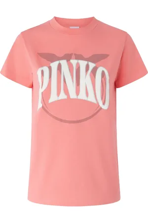 Pinko Logo and Birds T-Shirt