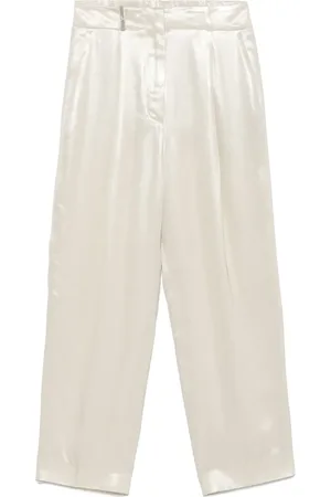 PESERICO SIGN Laminierte Twill-Hose