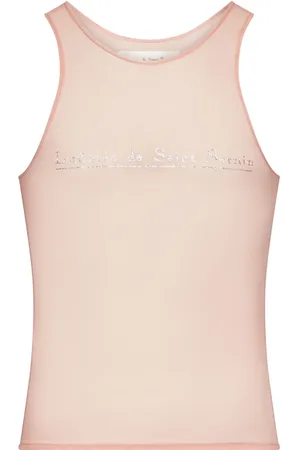 Ludovic De Saint Sernin LdSS Crystal Mesh-Oberteil