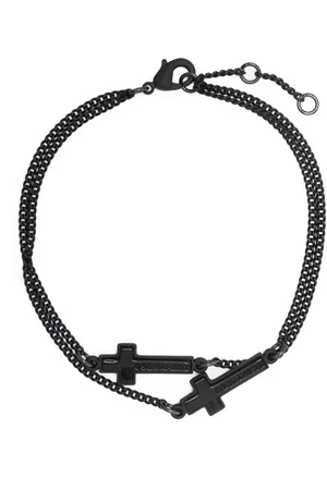 Dsquared2 Armband mit zwei Kreuzen
