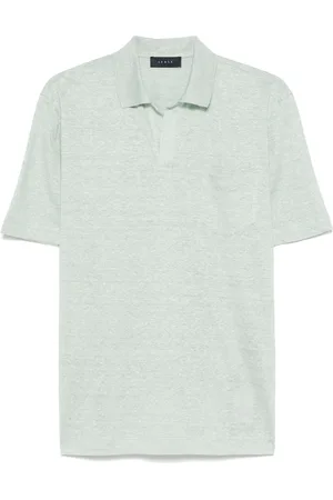 Sease T-Shirt mit Schlitz am Ausschnitt