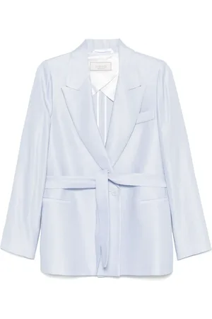 PESERICO SIGN Blazer aus Gabardine mit Gürtel