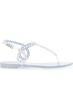 Aquazzura Almost Bare Sandalen mit Ösenverzierung