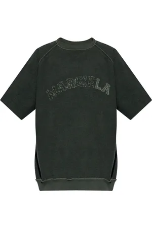 Maison Margiela T-Shirt mit Logo-Stickerei