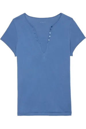 Zadig & Voltaire T-Shirt mit tiefem V-Ausschnitt