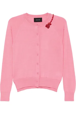 Simone Rocha Cardigan mit Blumenverzierung