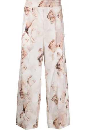 A-cold-wall* Hose mit Rauten-Print