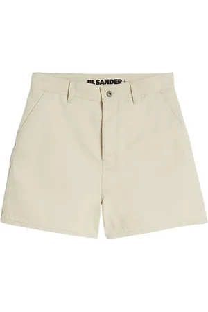 Jil Sander Jeans-Shorts mit hohem Bund