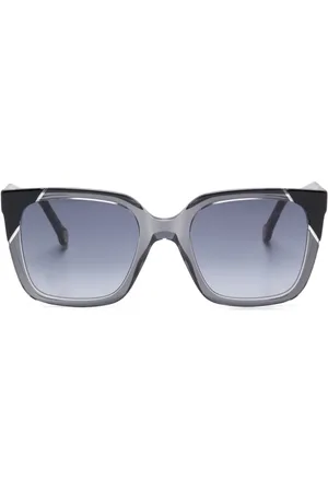 Carolina Herrera Sonnenbrille mit eckigem Gestell