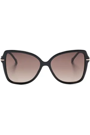 Carolina Herrera Sonnenbrille im Butterfly-Design